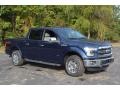 2016 Blue Jeans Ford F150 XLT SuperCrew 4x4  photo #1