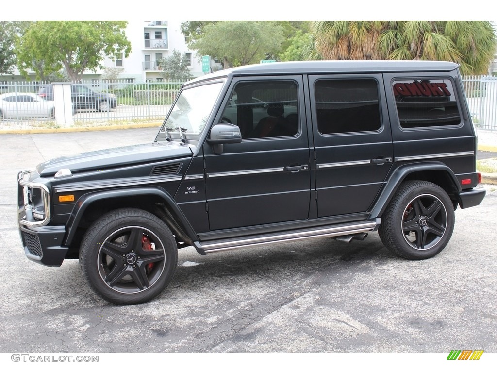 designo Magno Night Black (Matte) 2016 Mercedes-Benz G 63 AMG Exterior Photo #116643155