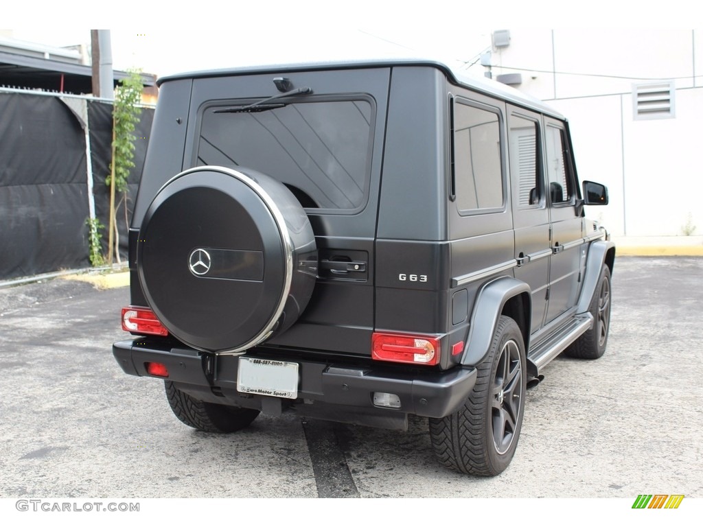 2016 G 63 AMG - designo Magno Night Black (Matte) / designo Classic Red photo #8