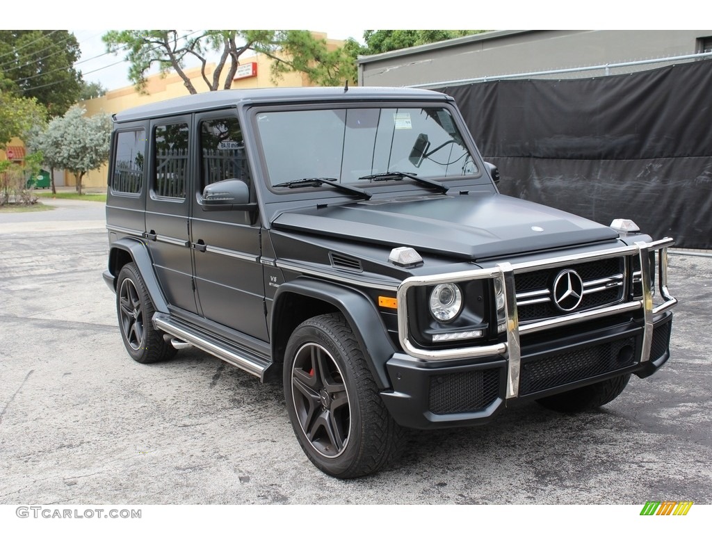 designo Magno Night Black (Matte) 2016 Mercedes-Benz G 63 AMG Exterior Photo #116643446