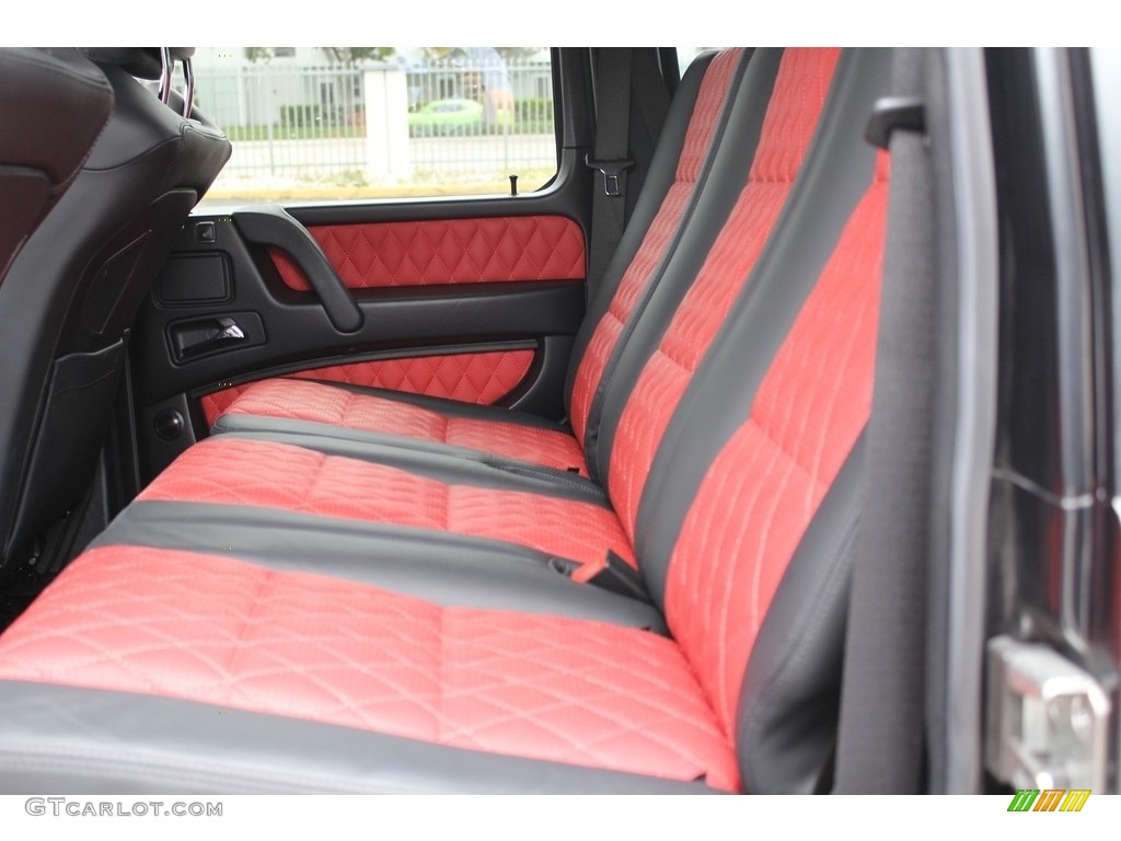designo Classic Red Interior 2016 Mercedes-Benz G 63 AMG Photo #116643638