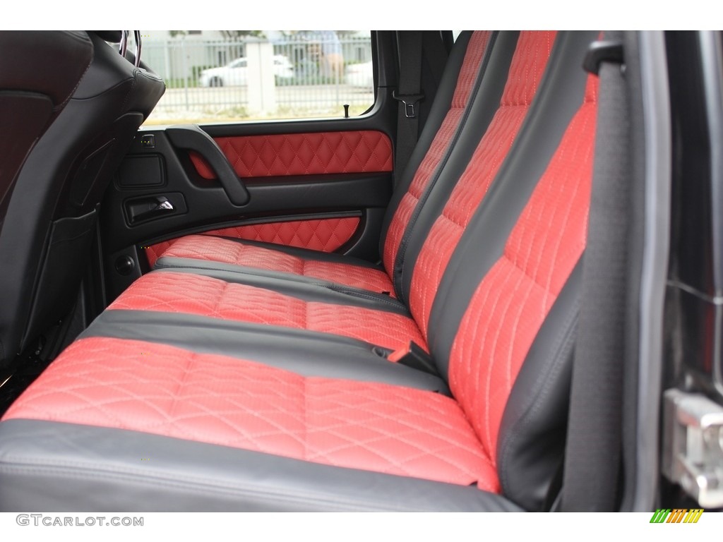 designo Classic Red Interior 2016 Mercedes-Benz G 63 AMG Photo #116643662