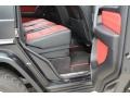 2016 Mercedes-Benz G designo Classic Red Interior Rear Seat Photo