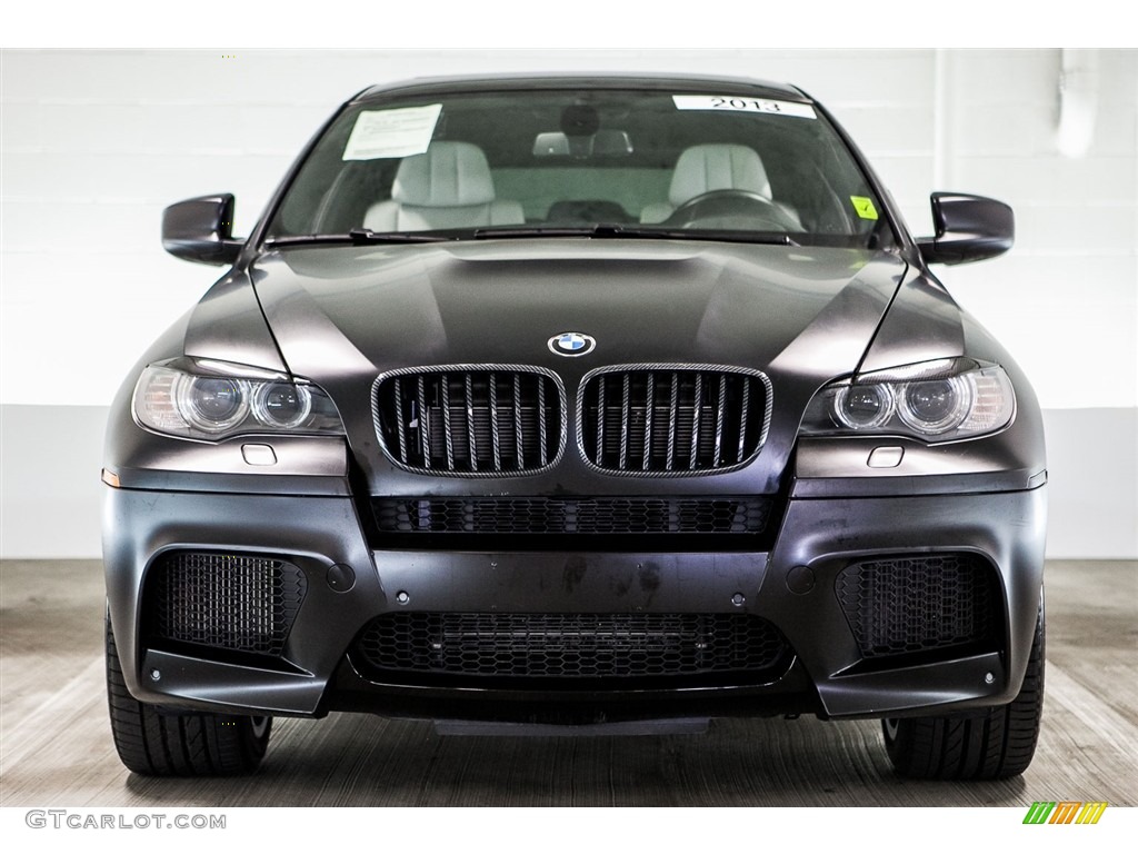 2013 X6 M M xDrive - Black Sapphire Metallic / Silverstone II photo #2