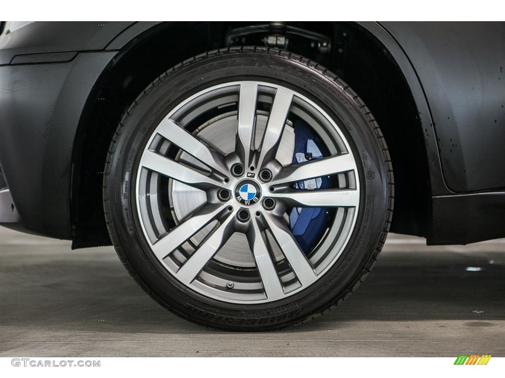 2013 X6 M M xDrive - Black Sapphire Metallic / Silverstone II photo #7