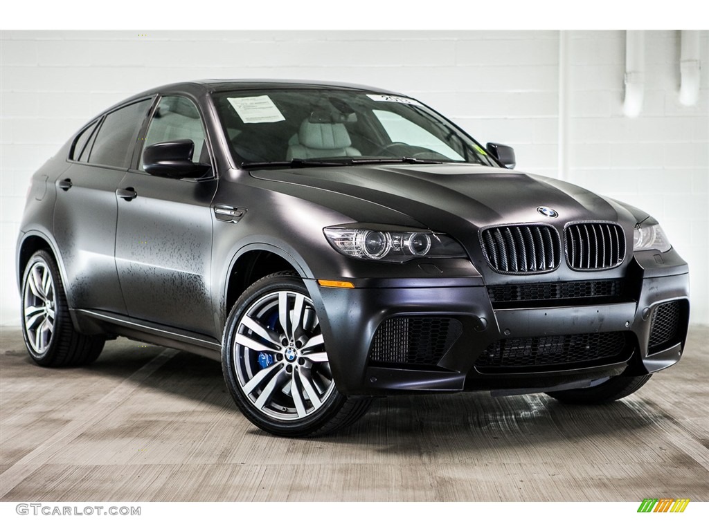 2013 X6 M M xDrive - Black Sapphire Metallic / Silverstone II photo #11