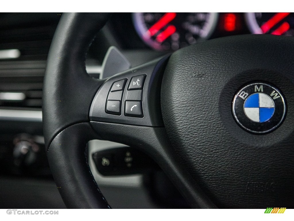 2013 X6 M M xDrive - Black Sapphire Metallic / Silverstone II photo #16