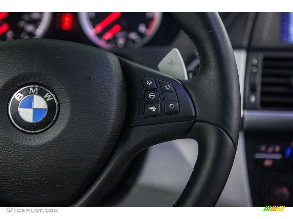 2013 X6 M M xDrive - Black Sapphire Metallic / Silverstone II photo #17