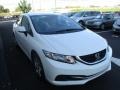 Taffeta White - Civic LX Sedan Photo No. 7