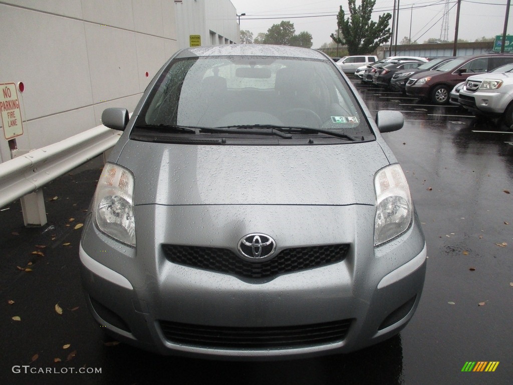 2011 Yaris 3 Door Liftback - Meteorite Metallic / Dark Charcoal photo #8