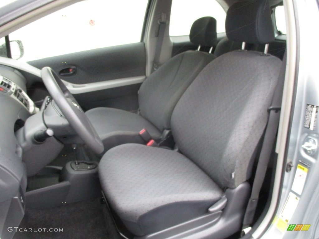 2011 Yaris 3 Door Liftback - Meteorite Metallic / Dark Charcoal photo #11