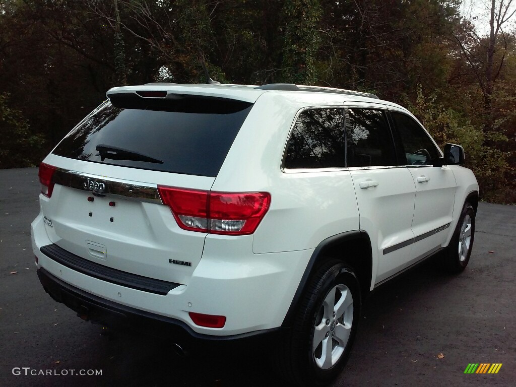 2011 Grand Cherokee Laredo X Package 4x4 - Stone White / Dark Graystone/Medium Graystone photo #6