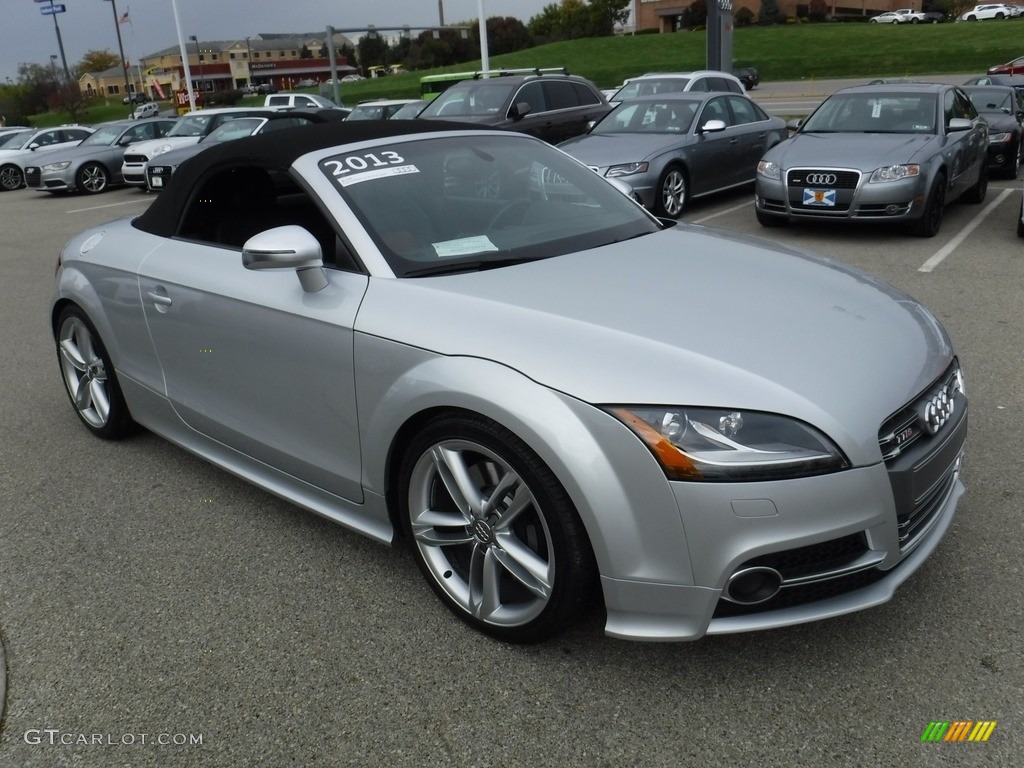 Ice Silver Metaliic 2013 Audi TT S 2.0T quattro Roadster Exterior Photo #116648060