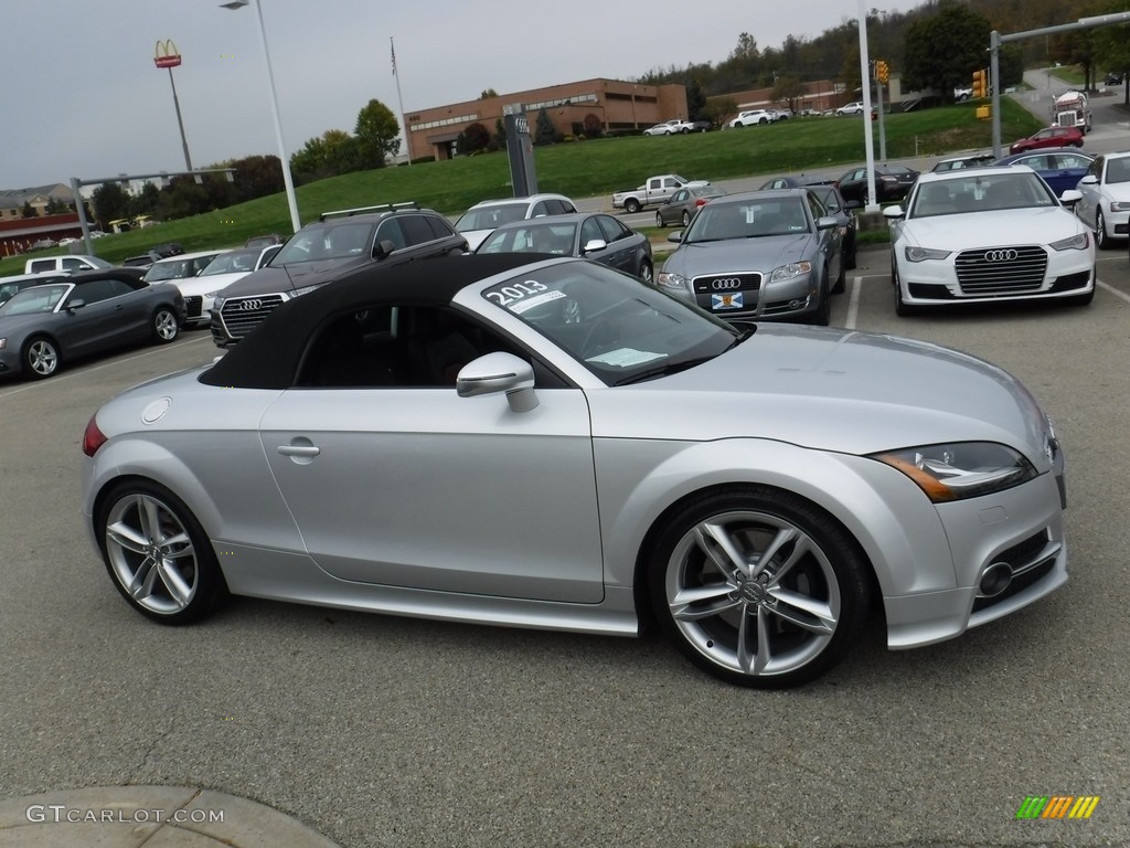 Ice Silver Metaliic 2013 Audi TT S 2.0T quattro Roadster Exterior Photo #116648084