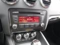 2013 Audi TT Black/Magma Red Interior Controls Photo