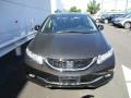 Kona Coffee Metallic - Civic EX-L Sedan Photo No. 8