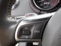 2013 Audi TT Black/Magma Red Interior Steering Wheel Photo