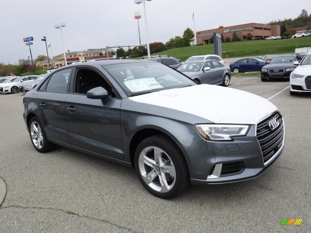 Monsoon Gray Metallic 2017 Audi A3 2.0 Premium quttaro Exterior Photo #116648843