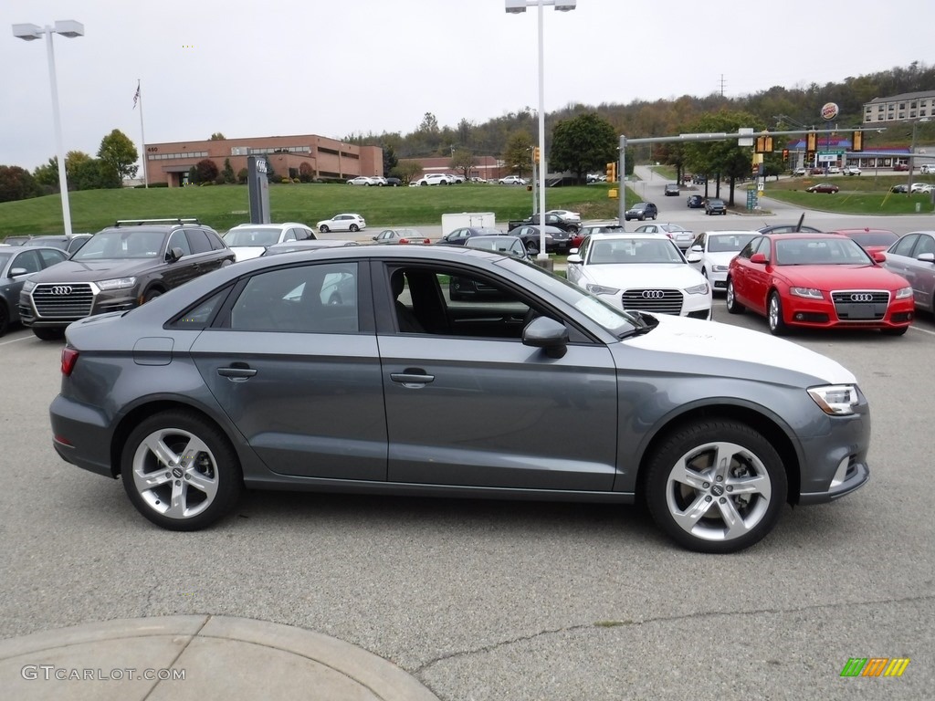 Monsoon Gray Metallic 2017 Audi A3 2.0 Premium quttaro Exterior Photo #116648863