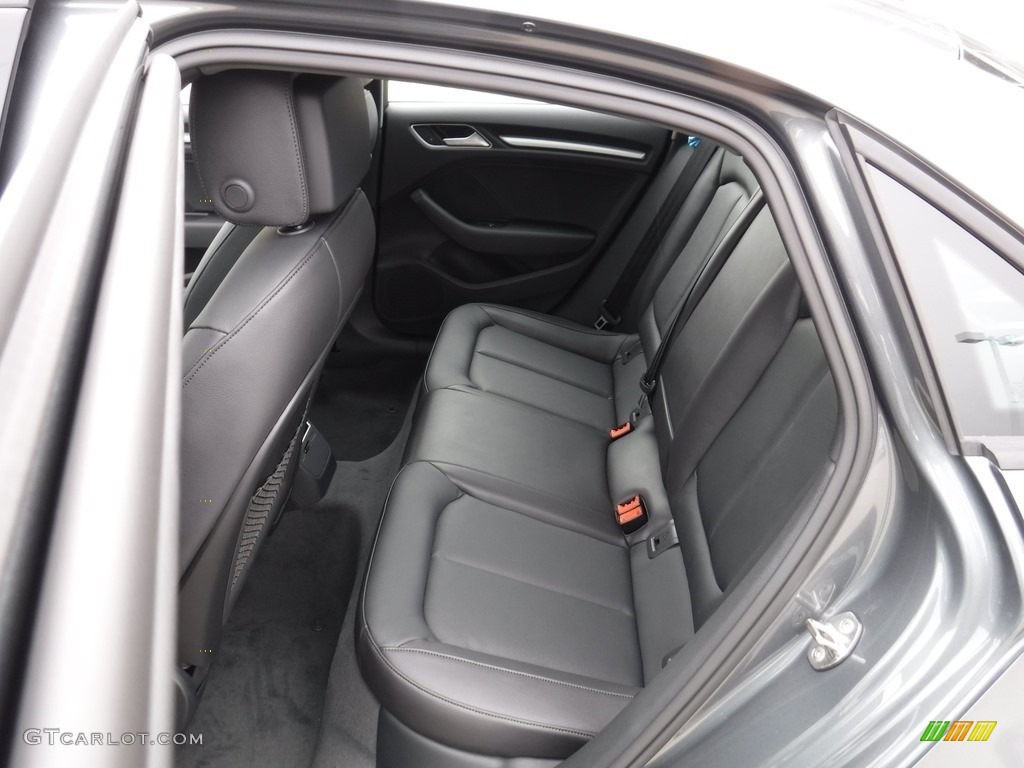 Black Interior 2017 Audi A3 2.0 Premium quttaro Photo #116649368