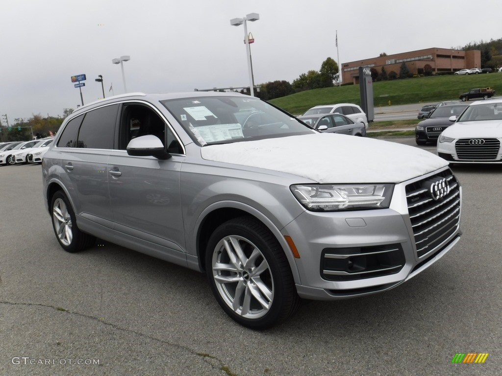 Florett Silver Metallic 2017 Audi Q7 3.0T quattro Prestige Exterior Photo #116649749