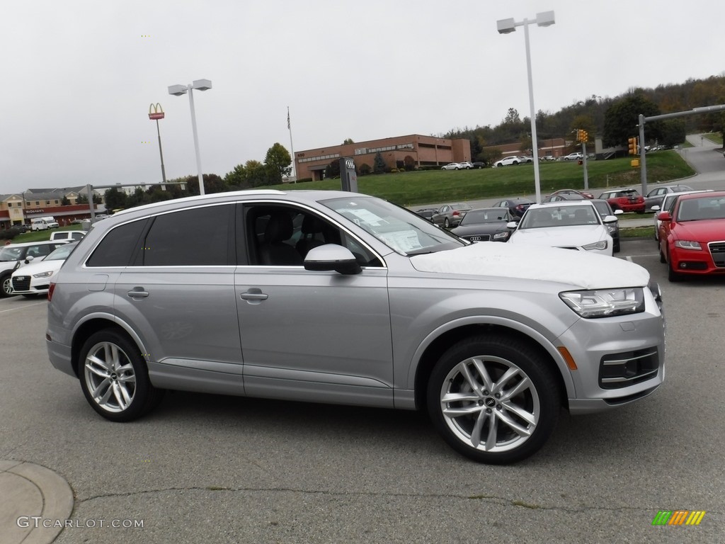 Florett Silver Metallic 2017 Audi Q7 3.0T quattro Prestige Exterior Photo #116649774