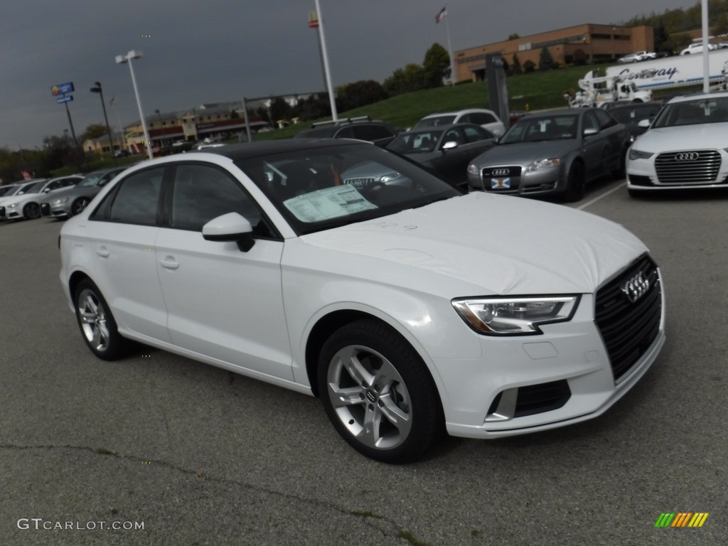 Glacier White Metallic 2017 Audi A3 2.0 Premium quttaro Exterior Photo #116650751