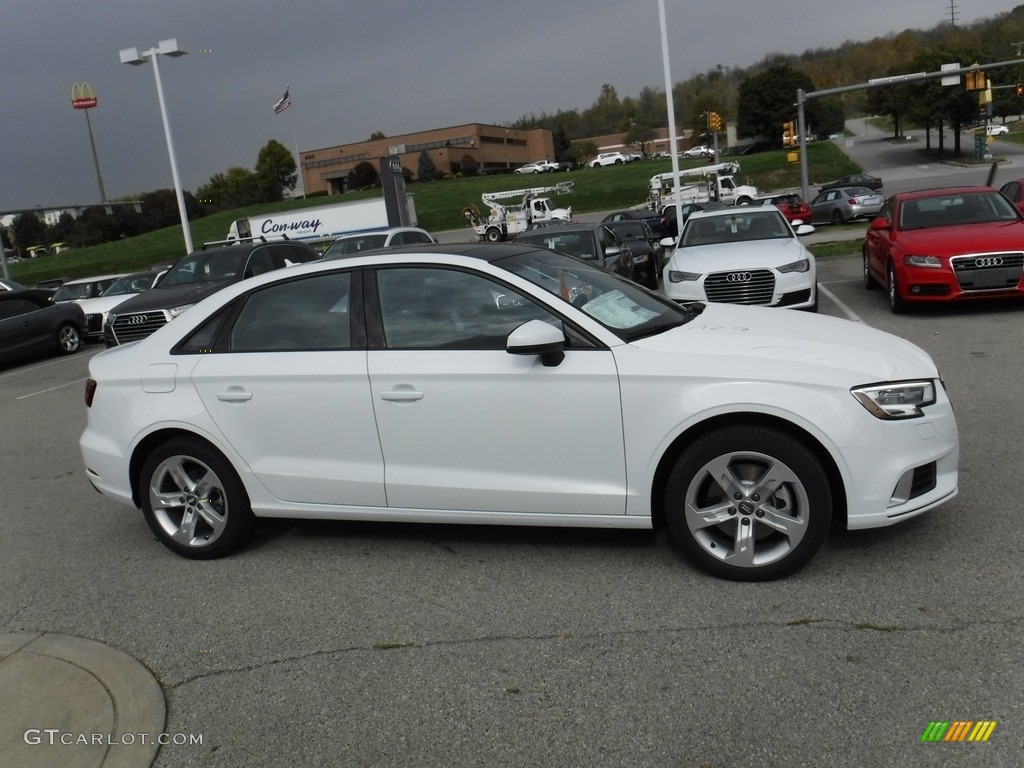 Glacier White Metallic 2017 Audi A3 2.0 Premium quttaro Exterior Photo #116650773