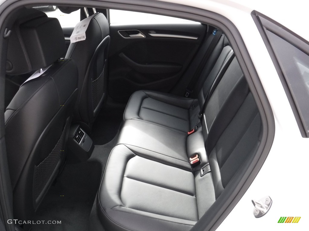 Black Interior 2017 Audi A3 2.0 Premium quttaro Photo #116651342