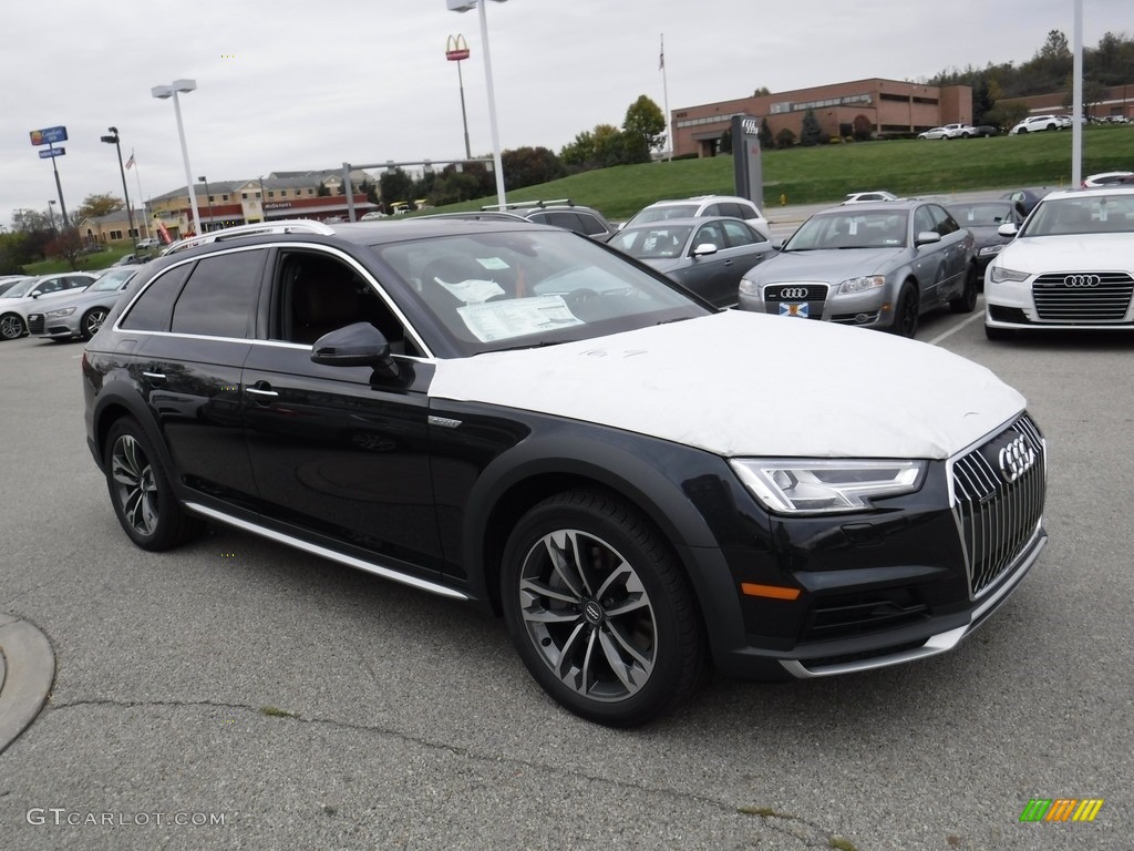 2017 A4 allroad 2.0T Premium Plus quattro - Moonlight Blue Metallic / Nougat Brown photo #7
