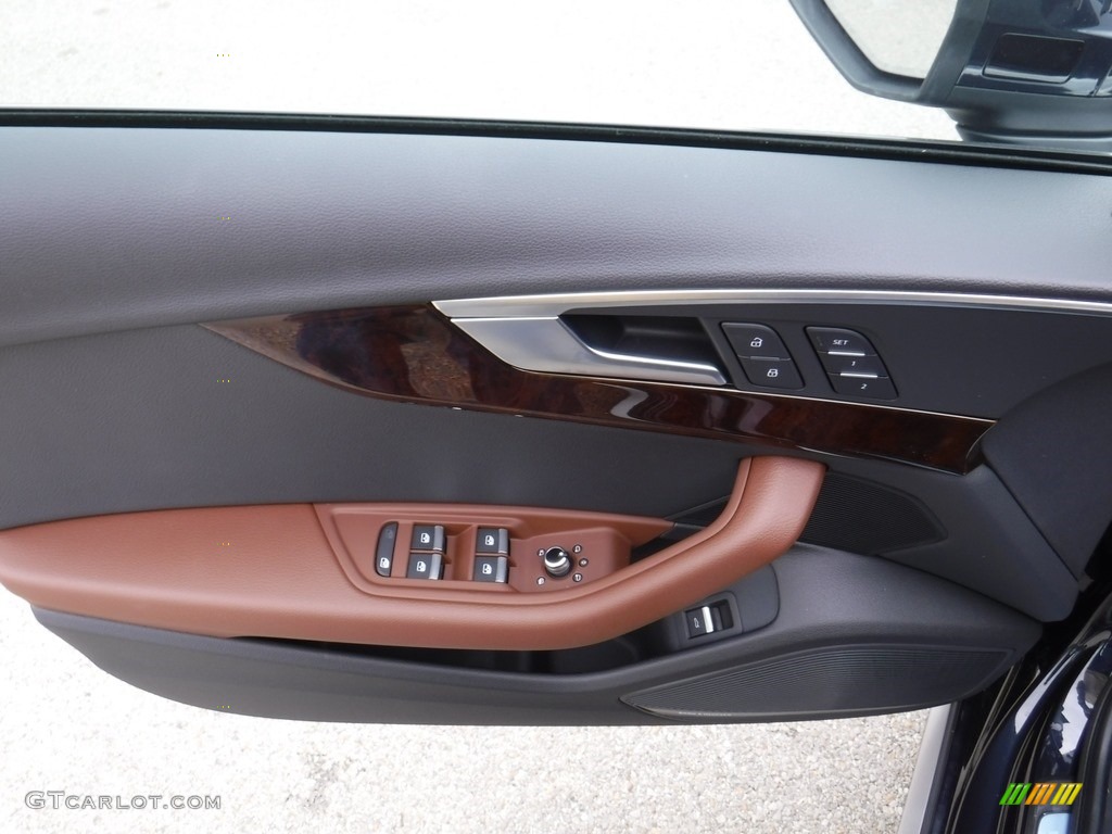 2017 A4 allroad 2.0T Premium Plus quattro - Moonlight Blue Metallic / Nougat Brown photo #15