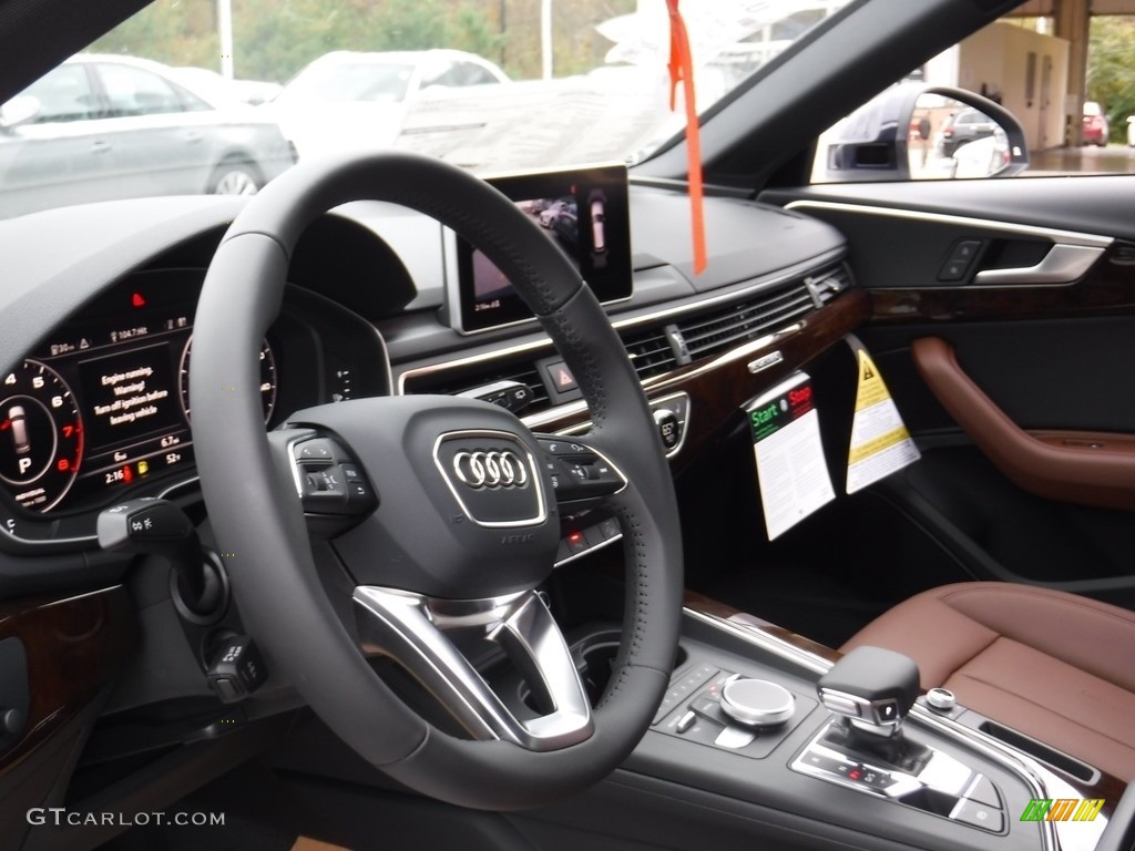 2017 A4 allroad 2.0T Premium Plus quattro - Moonlight Blue Metallic / Nougat Brown photo #16