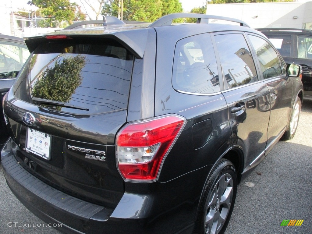 2016 Forester 2.5i Touring - Dark Gray Metallic / Gray photo #6