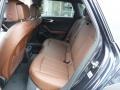 2017 Audi A4 allroad Nougat Brown Interior Rear Seat Photo