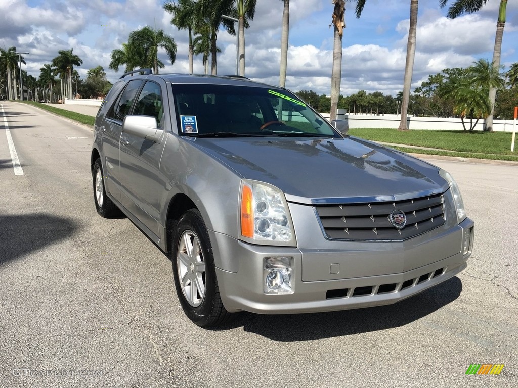 2004 SRX V6 - Light Platinum Metallic / Light Gray photo #9