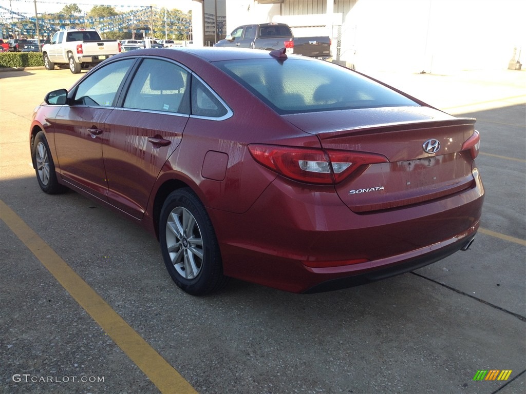 Venetian Red Hyundai Sonata