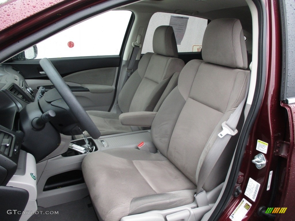 2014 CR-V EX AWD - Basque Red Pearl II / Gray photo #10