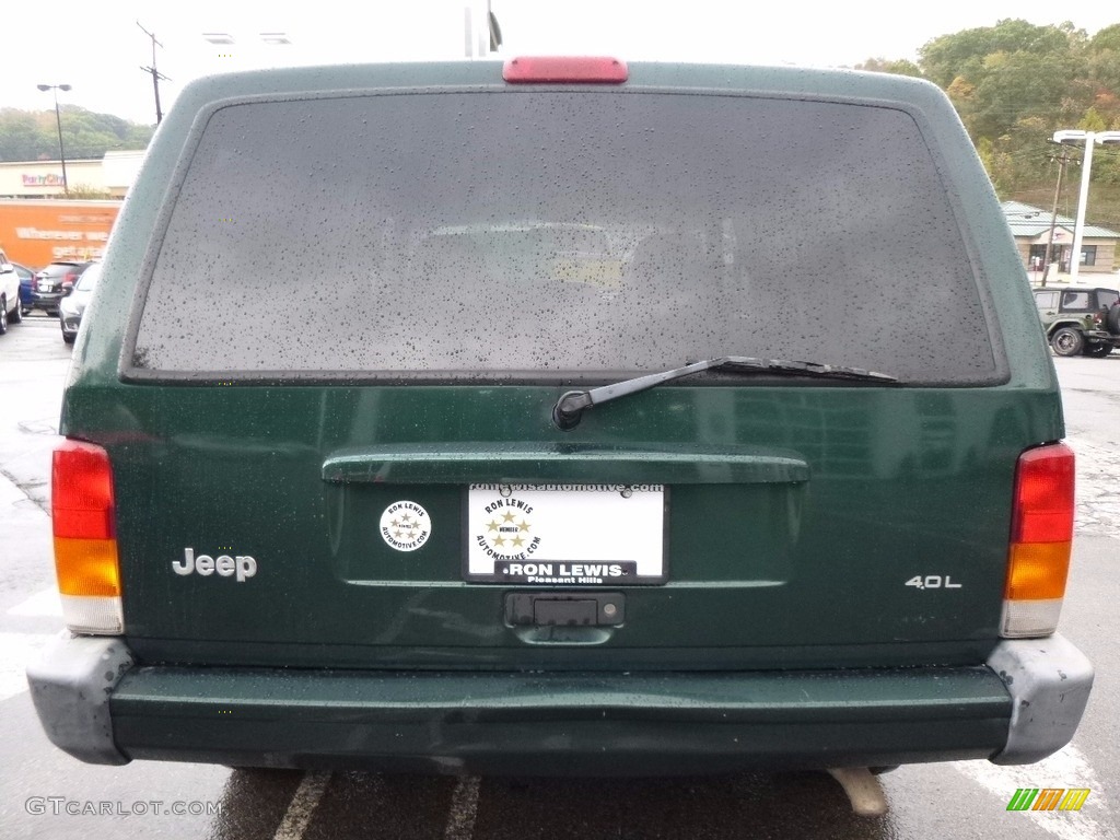 1999 Cherokee Sport 4x4 - Forest Green Pearl / Agate photo #4