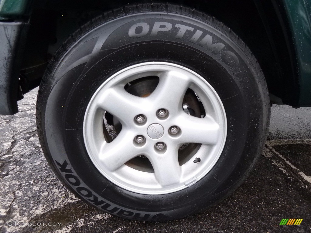 1999 Cherokee Sport 4x4 - Forest Green Pearl / Agate photo #10