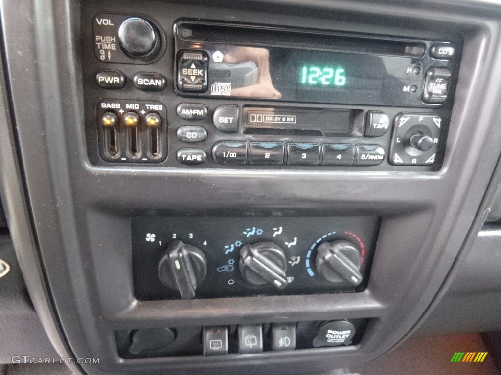 1999 Cherokee Sport 4x4 - Forest Green Pearl / Agate photo #19