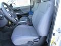Cement Gray Front Seat Photo for 2017 Toyota Tacoma #116655631