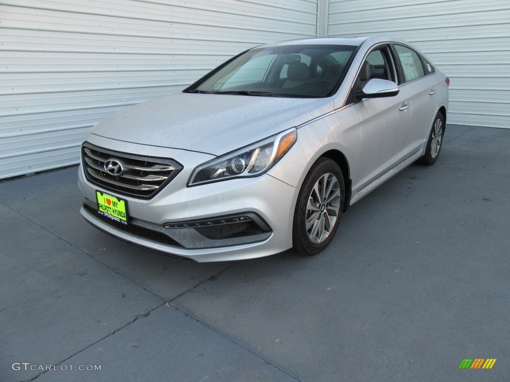 2017 Sonata Sport - Symphony Silver / Gray photo #7