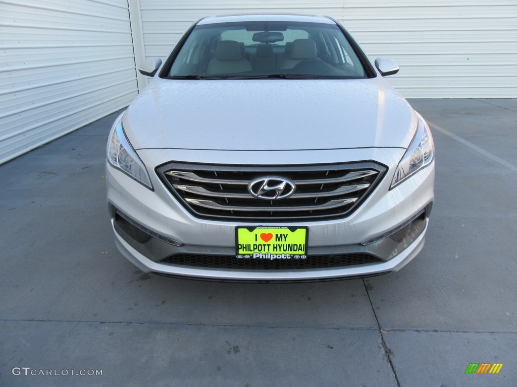 2017 Sonata Sport - Symphony Silver / Gray photo #8