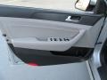 Gray 2017 Hyundai Sonata Sport Door Panel