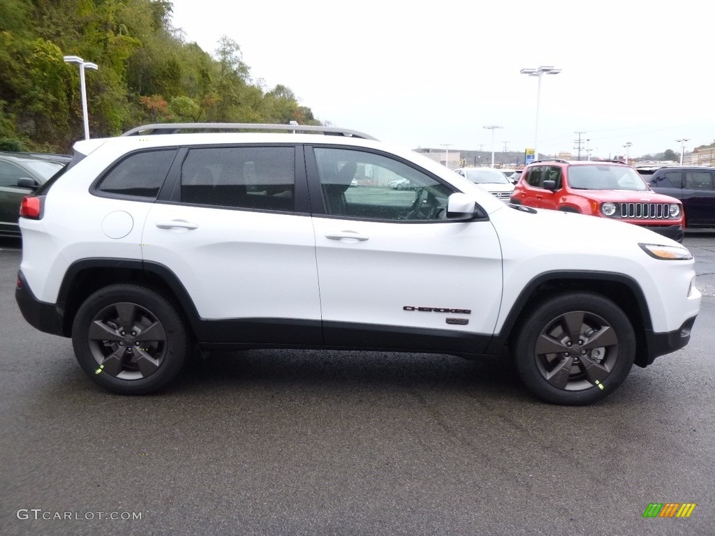 Bright White 2017 Jeep Cherokee 75th Anniversary Edition 4x4 Exterior Photo #116657021