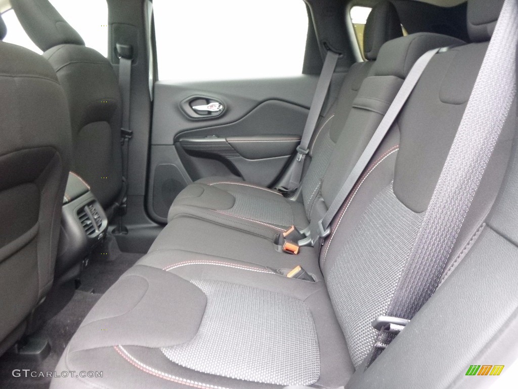2017 Jeep Cherokee 75th Anniversary Edition 4x4 Rear Seat Photo #116657132