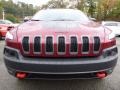 2017 Deep Cherry Red Crystal Pearl Jeep Cherokee Trailhawk 4x4  photo #7