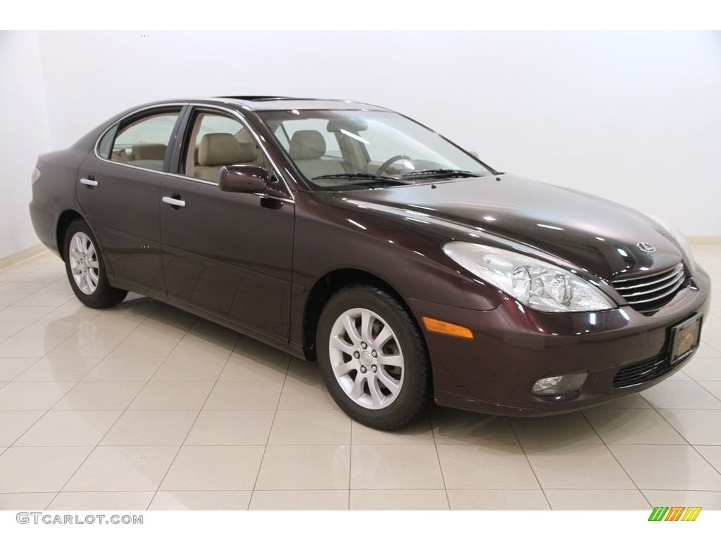 2004 ES 330 - Black Garnet Pearl / Ivory photo #1
