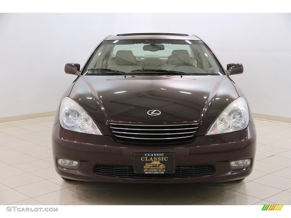 2004 ES 330 - Black Garnet Pearl / Ivory photo #2