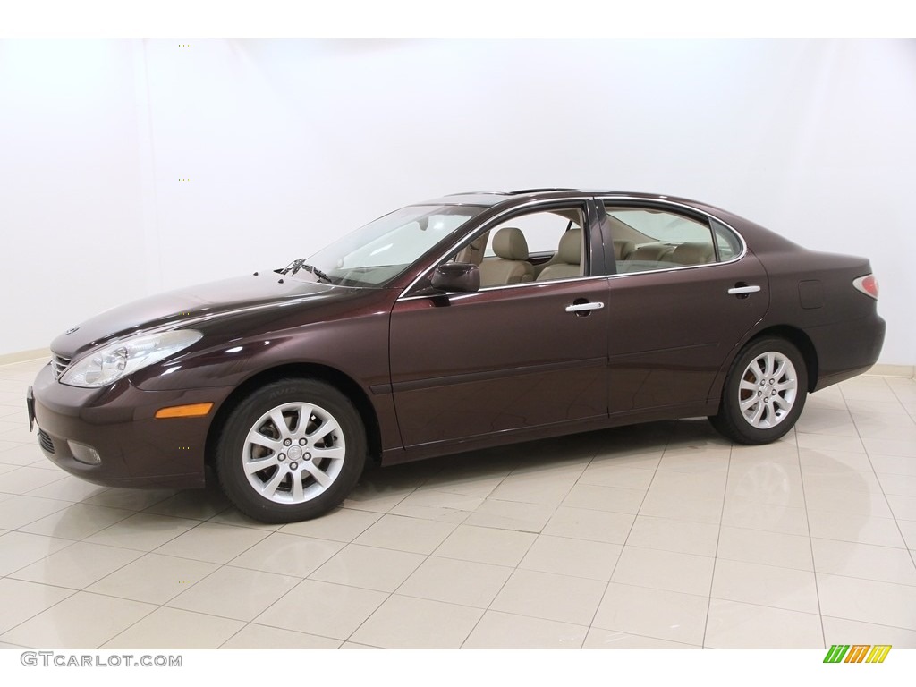 2004 ES 330 - Black Garnet Pearl / Ivory photo #3